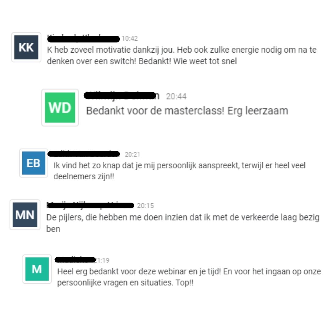 Review masterclass Review masterclass